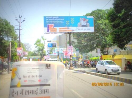 Unipoles Badachauraha Advertising in Kanpur – MeraHoardings