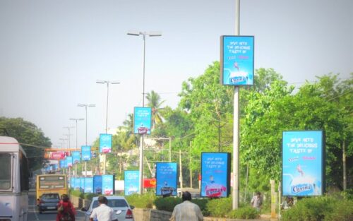 Polekiosks Kknagarrd Advertising in Madurai – MeraHoarding