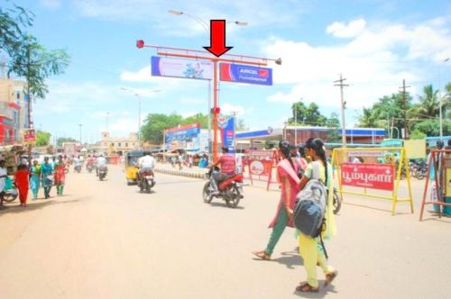 Trafficsign Sivagangabusstand Advertising in Sivaganga – MeraHoarding