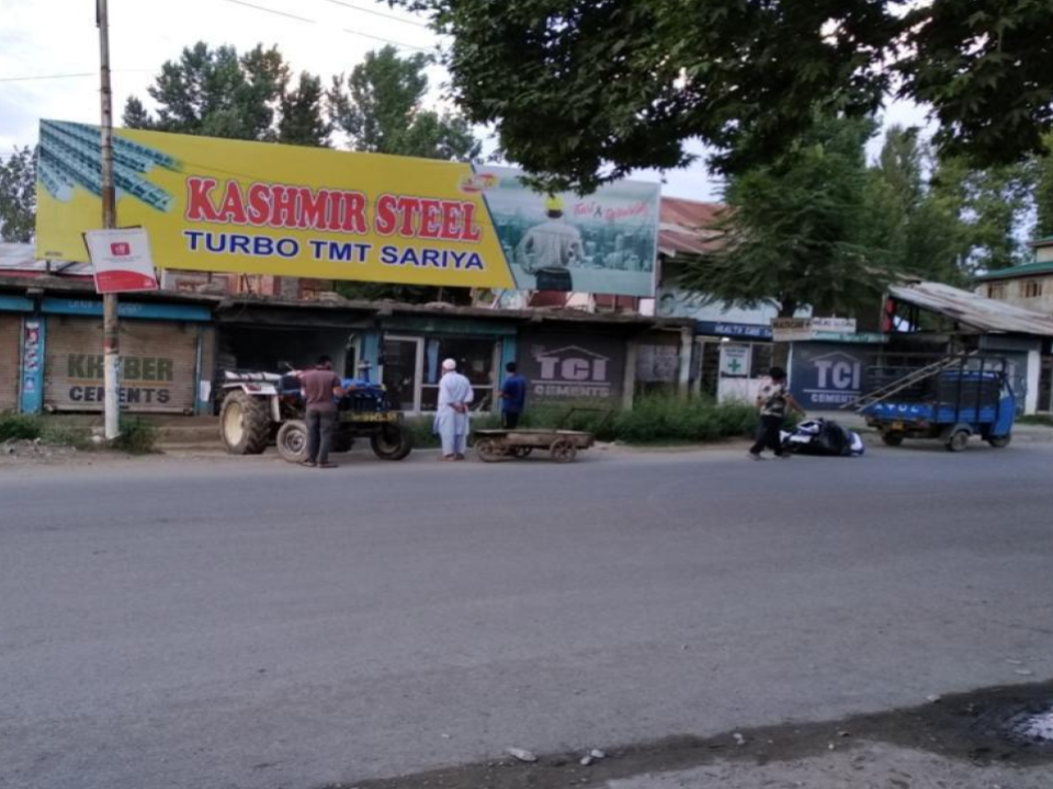 Hoarding Advertising in Delina Route | Hoarding ...