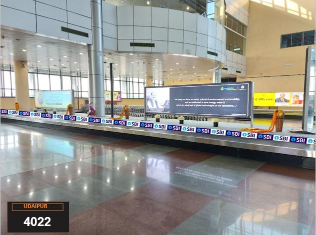 Udaipur Airport | Media Airport ads 